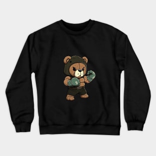 Boxing bear Crewneck Sweatshirt